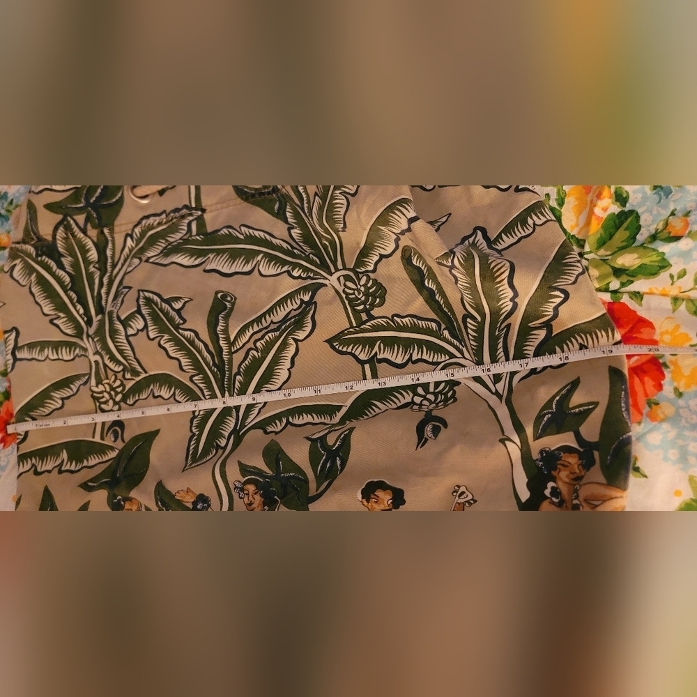 Tommy Bahama Hawaiian Theme Drawstring Beach Bucket‎ Backpack Sling Bag - Picture 8 of 9